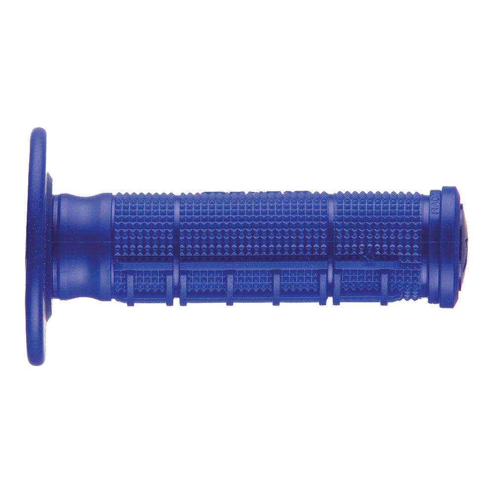 ARIETE GRIPS - UNITY HALF WAFFLE - MX - ASP COMPOUND - BLUE - 115mm Closed End