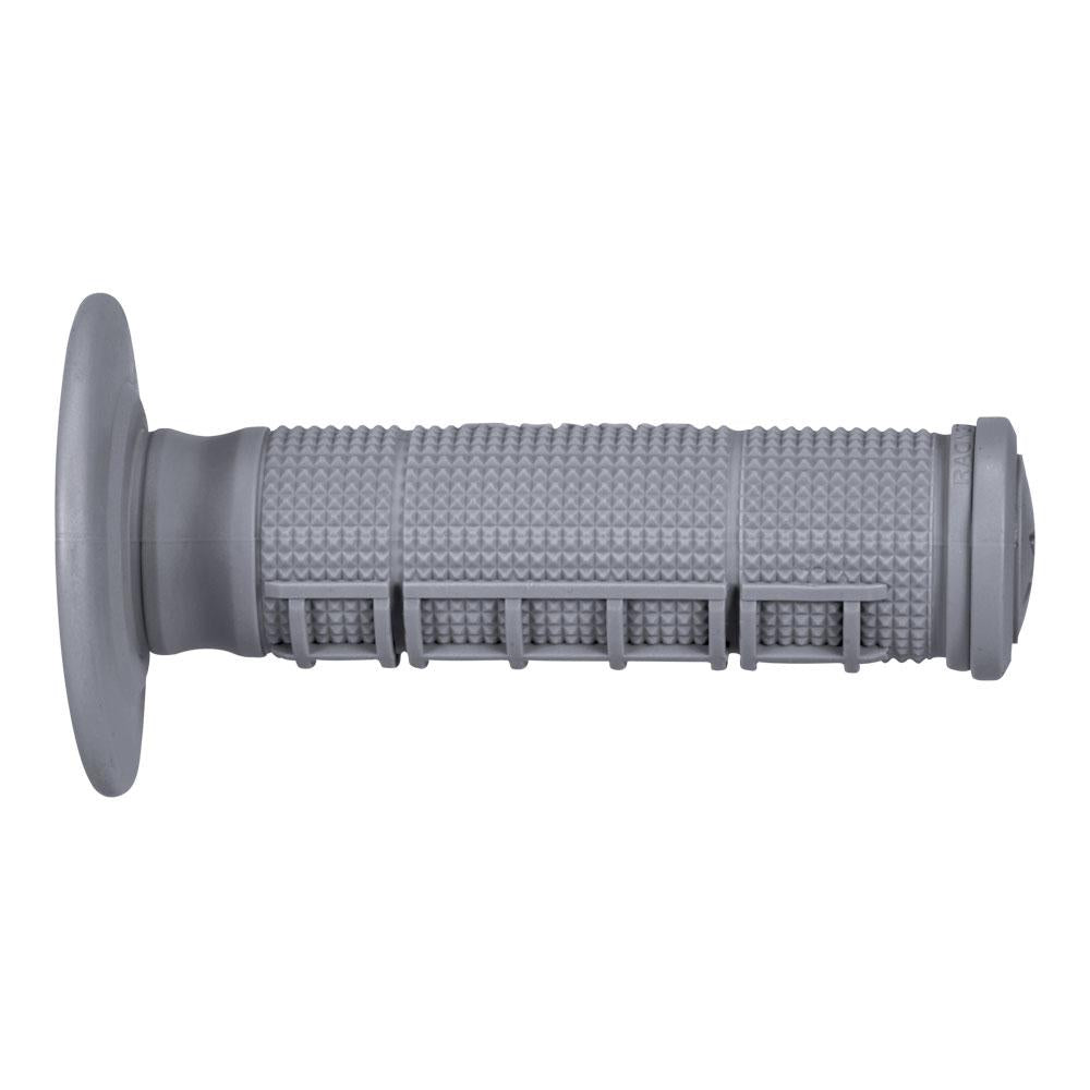 ARIETE GRIPS - UNITY HALF WAFFLE - MX - MEDIUM COMPOUND - GREY - 115mm Closed End