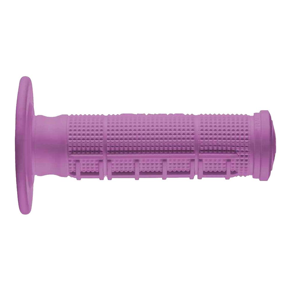 ARIETE GRIPS - UNITY HALF WAFFLE - MX - SOFT COMPOUND - VIOLET - 115mm Closed End