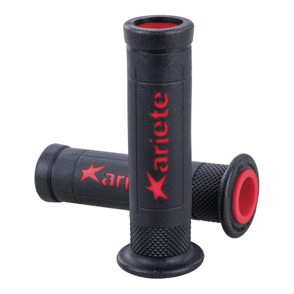 ARIETE GRIPS - ARIRAM - ROAD - SUPER SOFT COMPOUND - BLACK/RED 120mm Open End