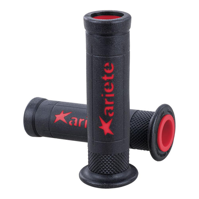 ARIETE GRIPS - ARIRAM - ROAD - SUPER SOFT COMPOUND - BLACK/RED 120mm Open End Hover Image