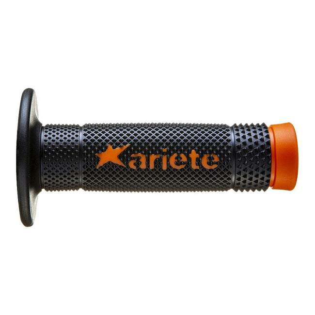 ARIETE GRIPS - VULCAN - OFF ROAD - DUAL COMPOUND - BLACK/ORANGE - 115mm Closed End Main Image