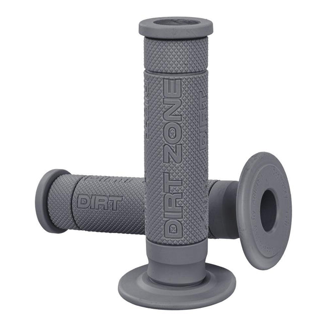 ARIETE GRIPS - DIRT ZONE - ADVENTURE - MEDIUM COMPOUND - DARK GREY - 135mm Open End Hover Image