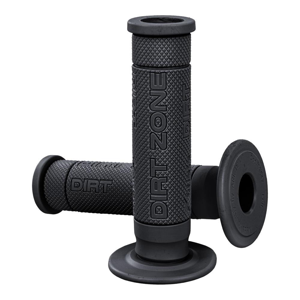 ARIETE GRIPS - DIRT ZONE - ADVENTURE - SOFT COMPOUND - BLACK - 135mm Open End