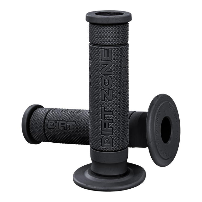 ARIETE GRIPS - DIRT ZONE - ADVENTURE - SOFT COMPOUND - BLACK - 135mm Open End Hover Image