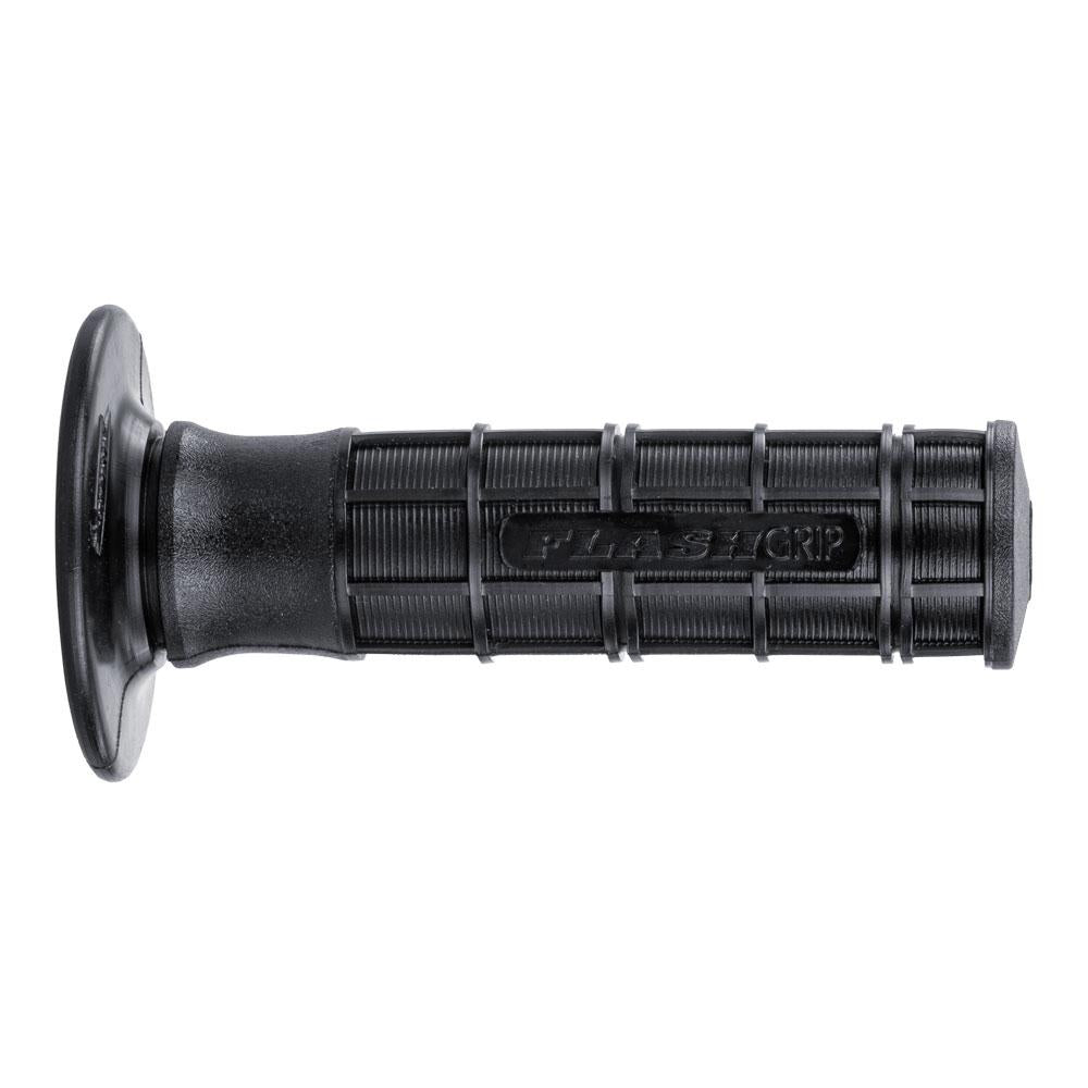 ARIETE GRIPS - FLASH - MX - ASP COMPOUND - BLACK - 120mm Closed End