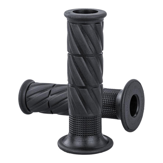ARIETE GRIPS - YAMAHA STYLE - ROAD - SUPER SOFT COMPOUND - BLACK - 120mm Open End Hover Image