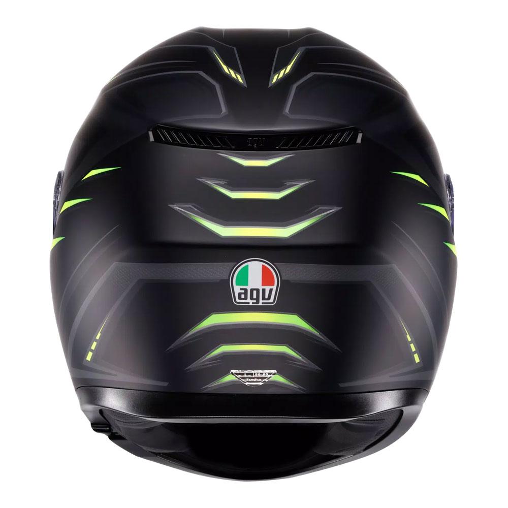AGV K3 - SYTH MATT BLACK/YELLOW FLUO