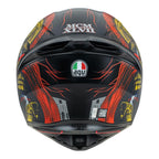 AGV K1 S - GLADIATOR MATT BLACK/GOLD/RED