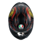 AGV K1 S - GLADIATOR MATT BLACK/GOLD/RED