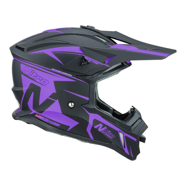NITRO MX760 PODIUM SATIN PURPLE/BLACK Hover Image
