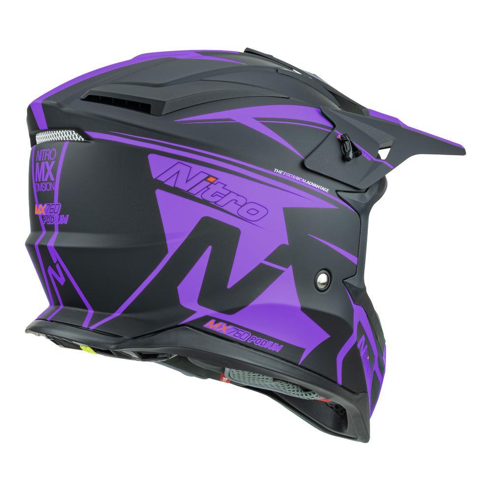 NITRO MX760 PODIUM SATIN PURPLE/BLACK
