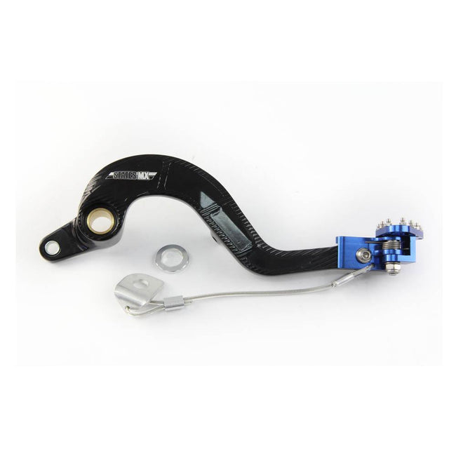 STATES MX BRAKE PEDAL W/ FLEX TIP - YAMAHA - BLUE (70-BPF-21B) Main Image