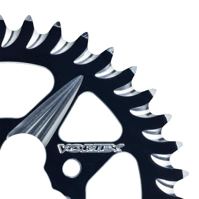VORTEX ALLOY REAR SPROCKET 420-36T - COBRA CX50 06-17 - BLACK Hover Image