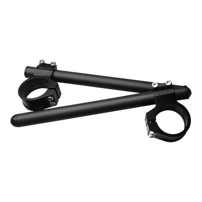VORTEX - CLIP ON HANDLEBARS 7 DEGREE : BLACK 54MM [PAIR] Hover Image