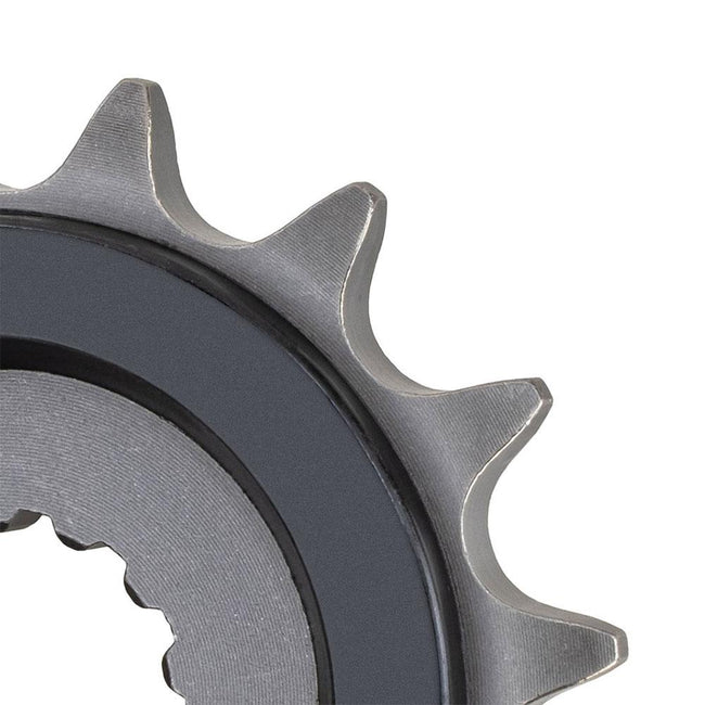FRONT SPROCKET - STEEL WITH RUBBER CUSH 16T 525P (41-K05-16RB) Hover Image