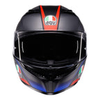 AGV K3 - STRIGA MATT BLACK/BLUE/RED