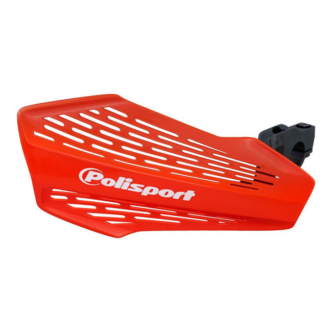 POLISPORT MX FORCE UNIVERSAL HANDGUARD - RED Hover Image