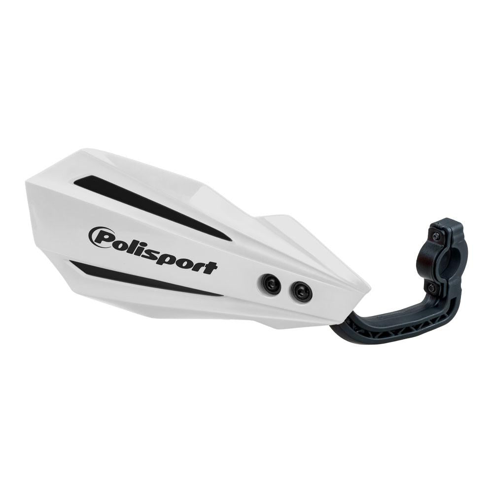POLISPORT BULLIT MX HANDGUARDS - WHITE (75-830-8519)