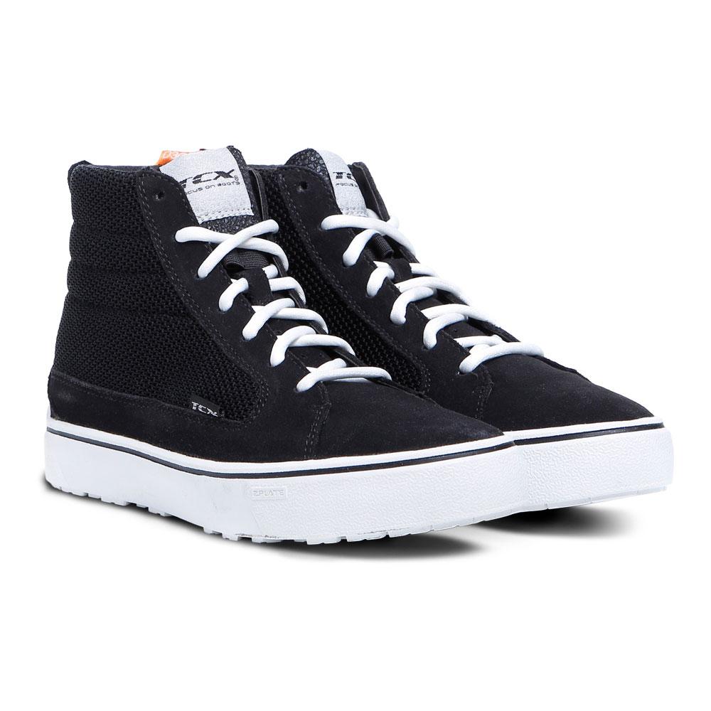 TCX STREET 3 LADY AIR BOOTS BLACK/WHITE