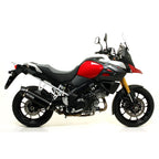 ARROW 71816AKN Silencer - MAXI RACE-TECH Aluminium Dark with Carbon End Cap