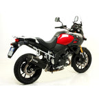 ARROW 71816AKN Silencer - MAXI RACE-TECH Aluminium Dark with Carbon End Cap