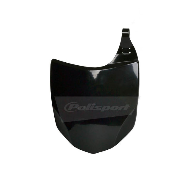 POLISPORT FRONT NUMBER PLATE KX250F/450F 09-12 - BLACK Main Image