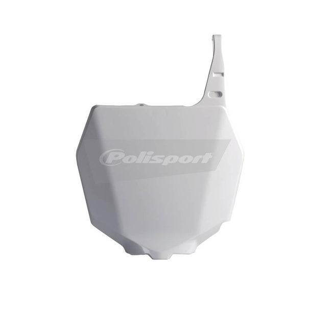 POLISPORT FRONT NUMBER PLATE SUZUKI RM/RM-Z - WHITE Main Image