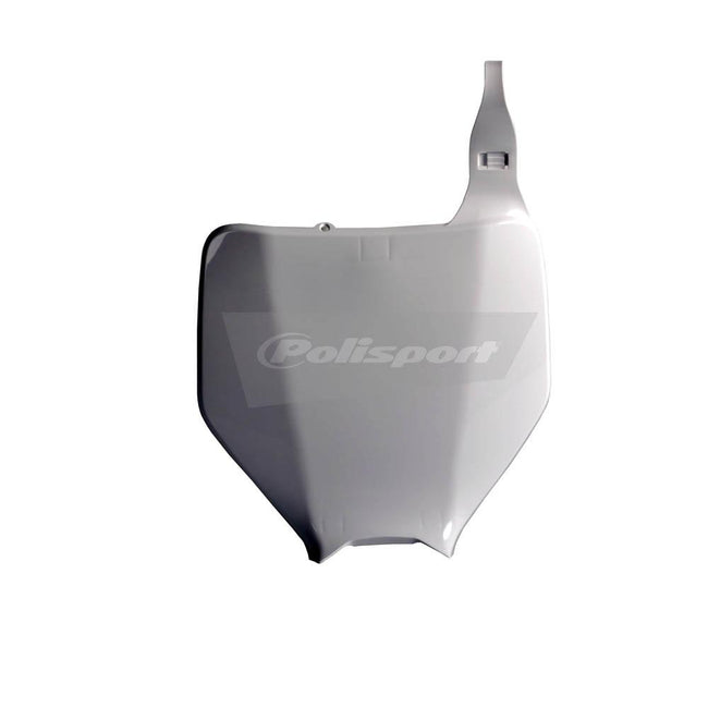 POLISPORT FRONT NUMBER PLATE KX/KXF/RM-Z - WHITE Main Image