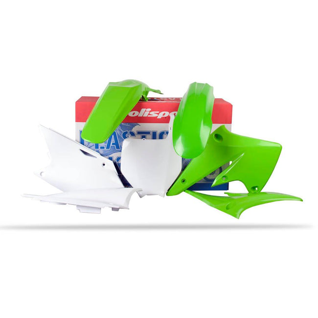 POLISPORT PLASTICS MX KIT KAWASAKI KX250F 04-05 - OEM Main Image