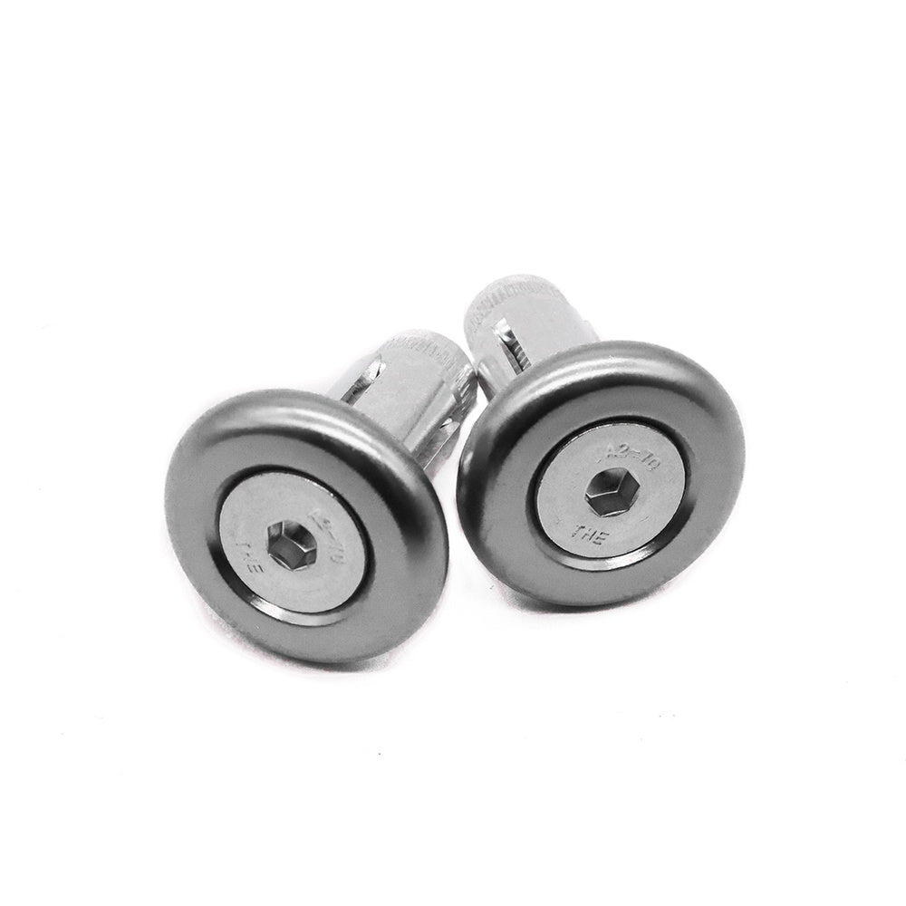 Extreme Bar End Plug 28mm 3 Piece - Silver
