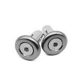 Extreme Bar End Plug 28mm 3 Piece - Silver