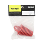 Extreme Racing Exhaust Plug Rubber Red - 55mm