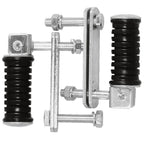 Kustom Hardware Square Swingarm Rear Pegs