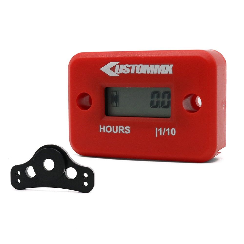 KMX Hour Meter - Red
