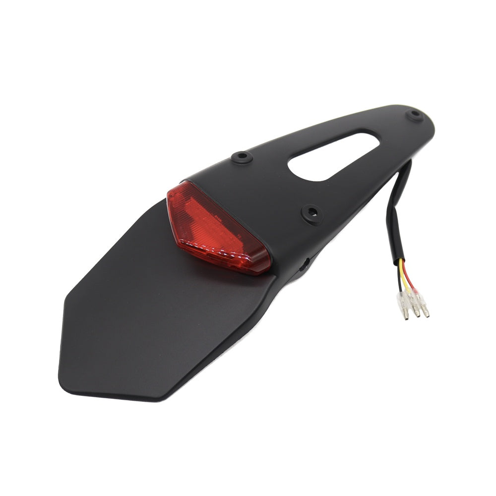 Kustom Hardware LED Taillight Extension with Number Plate Light - Red