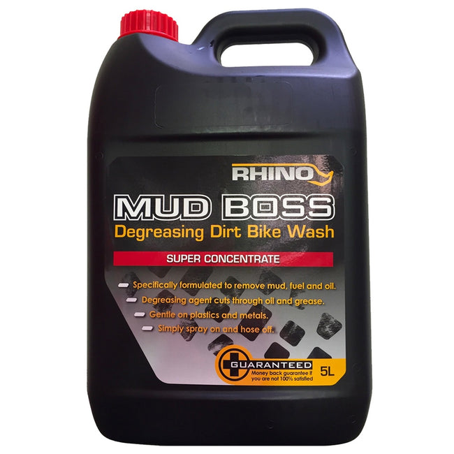 Rhino Mud Boss Degreasing Dirt Bike Wash - 5 Litre (3) Main Image