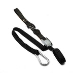 KMX Tie Down 25mm Snap Hook - Black/Black Soft Loop