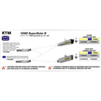 ARROW 71613MI [AOE]: LINK PIPE N-C Stainless steel - KTM 1290 S/DUKE R 14>16