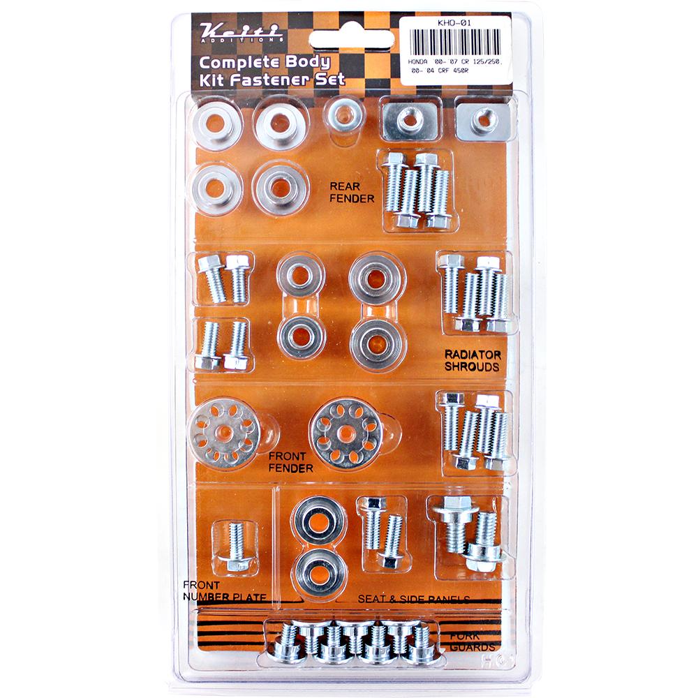 KEITI - COMPLETE BODY KIT FASTENER SET - HONDA (88-1KHO-01)