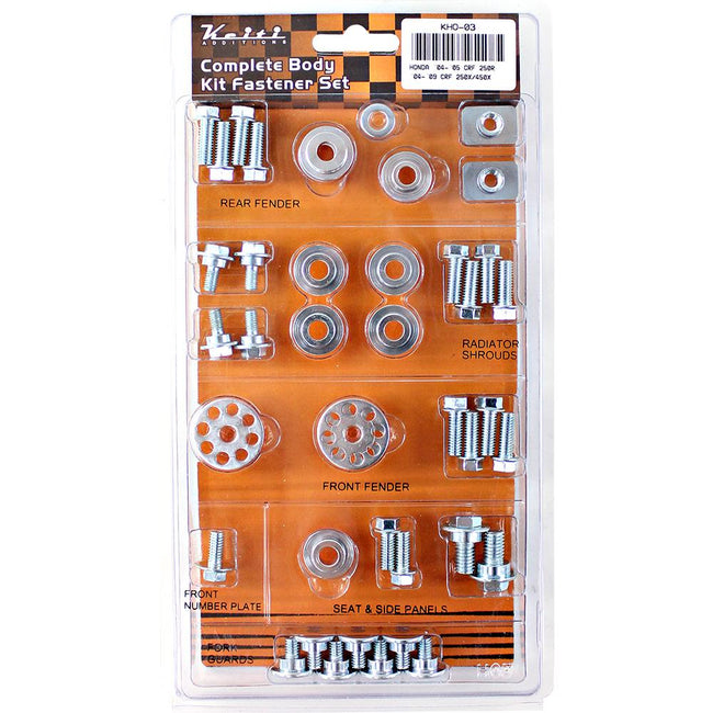 KEITI - COMPLETE BODY KIT FASTENER SET - HONDA (88-1KHO-03) Hover Image
