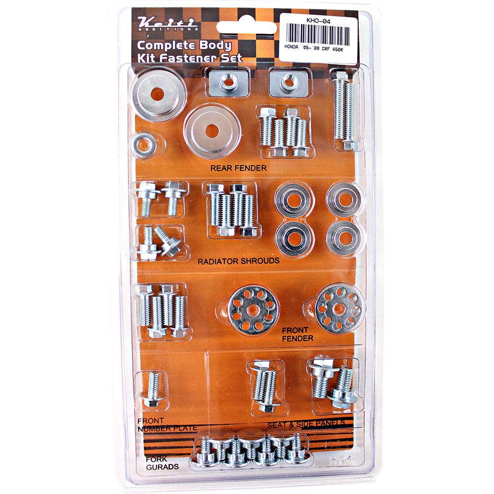 KEITI - COMPLETE BODY KIT FASTENER SET - HONDA (88-1KHO-04)