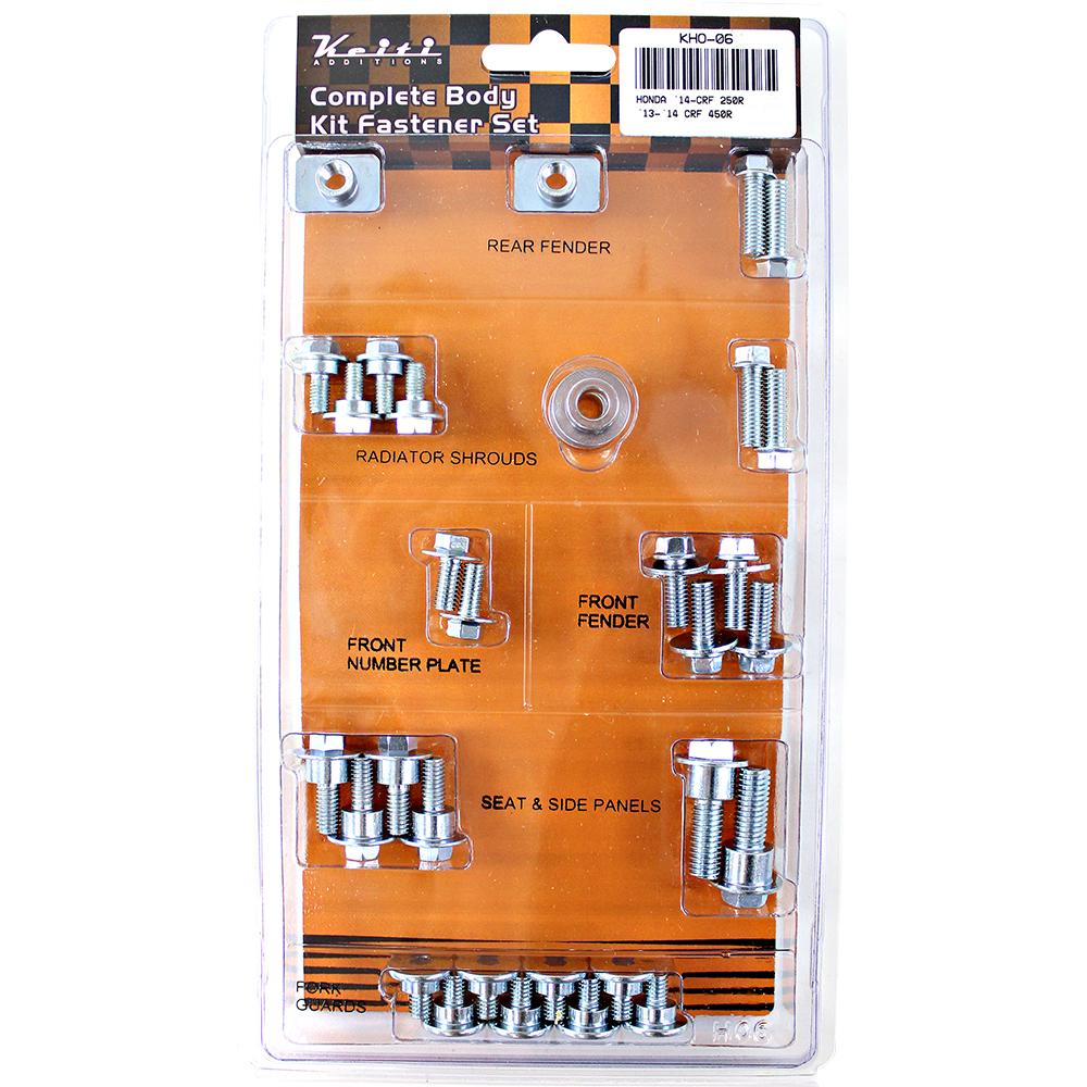 KEITI - COMPLETE BODY KIT FASTENER SET - HONDA (88-1KHO-06)