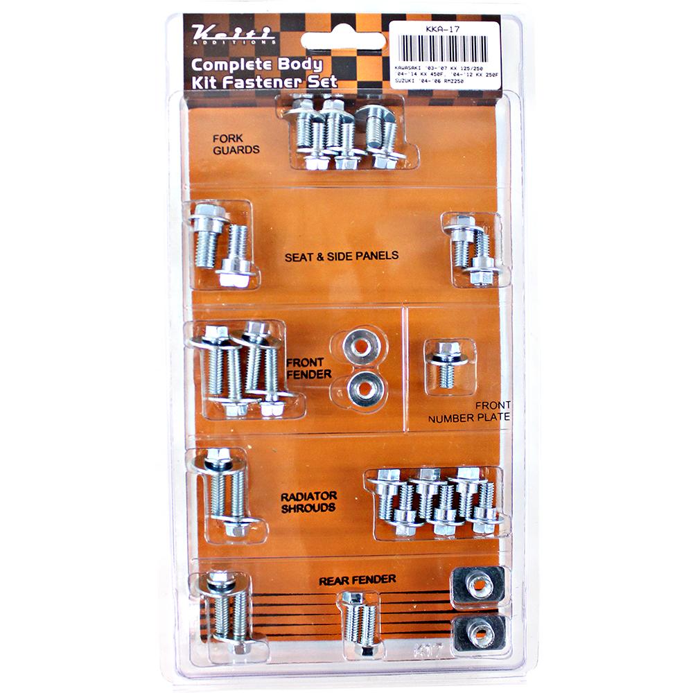KEITI - COMPLETE BODY KIT FASTENER SET - KAWASAKI (88-1KKA-17)