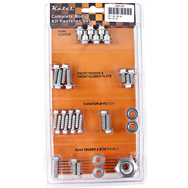 KEITI - COMPLETE BODY KIT FASTENER SET - KTM (88-1KKM-47) Hover Image
