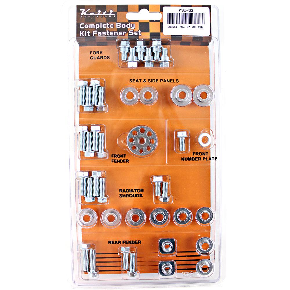 KEITI - COMPLETE BODY KIT FASTENER SET - SUZUKI (88-1KSU-32)
