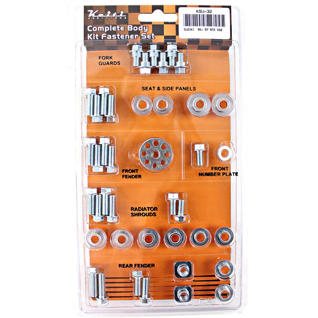KEITI - COMPLETE BODY KIT FASTENER SET - SUZUKI (88-1KSU-32) Hover Image