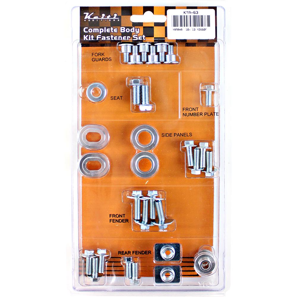 KEITI - GUARDS PLATES & FENDER FASTENER SET - YAMAHA