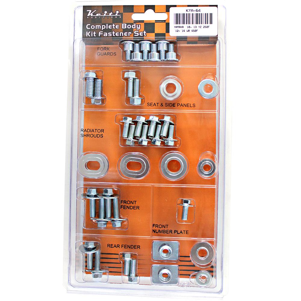 KEITI - COMPLETE BODY KIT FASTENER SET - YAMAHA (88-1KYA-64)