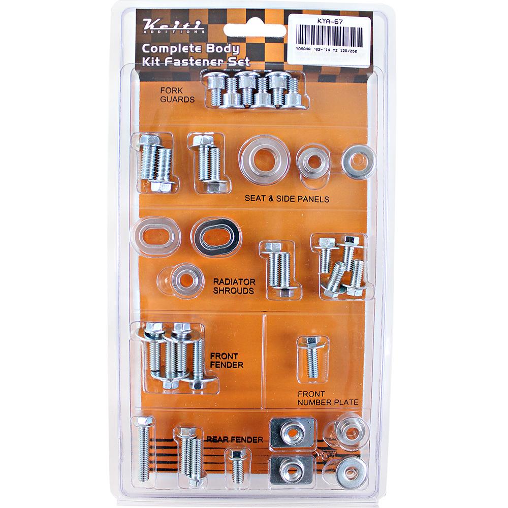 KEITI - COMPLETE BODY KIT FASTENER SET - YAMAHA (88-1KYA-67)